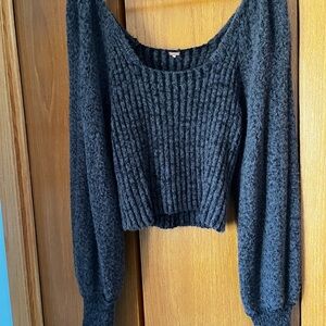 Free People Gray Women's Sweater